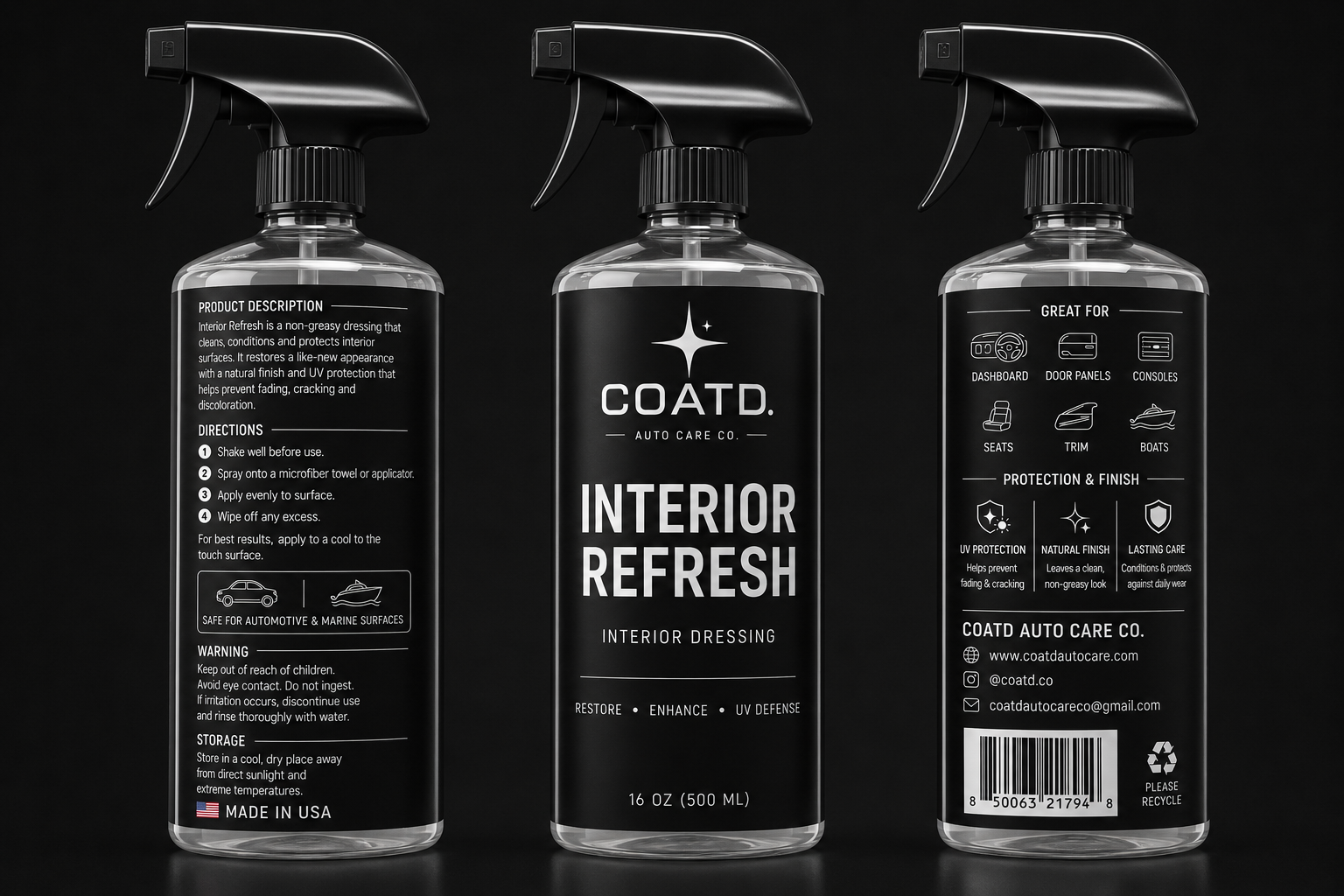 Interior Refresh Interior Dressing 16oz