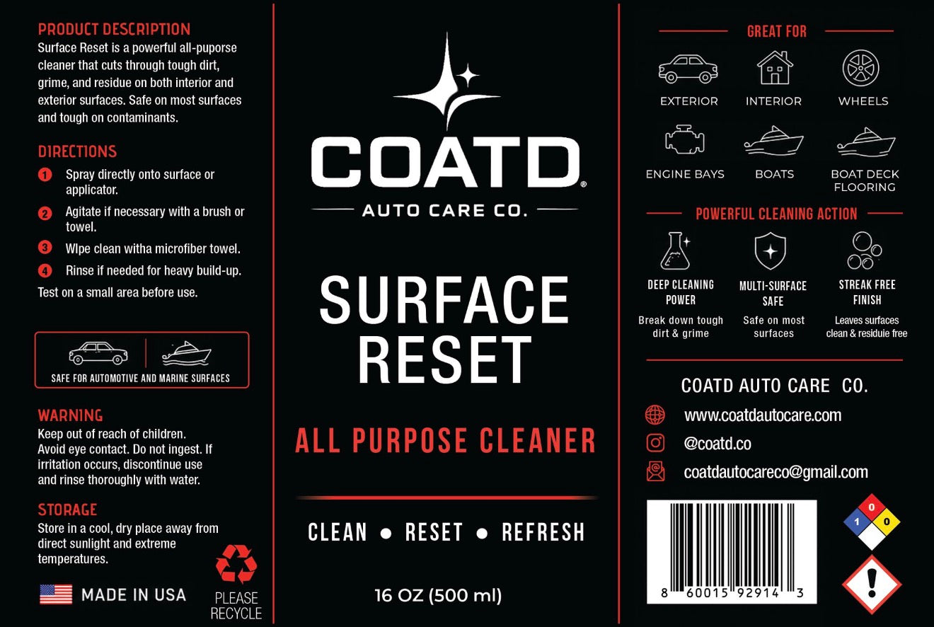 Surface Reset All Purpose Cleaner 16oz